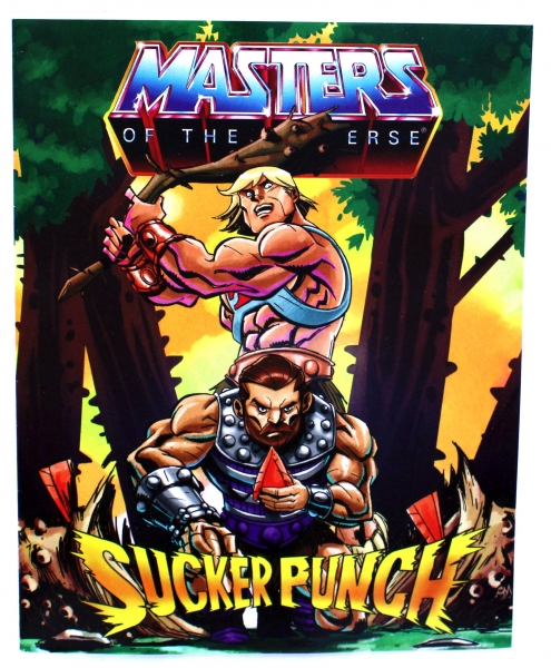 Masters of the Universe Mini-Comic (Figurenbeilage) "Sucker Punch" von Mattel